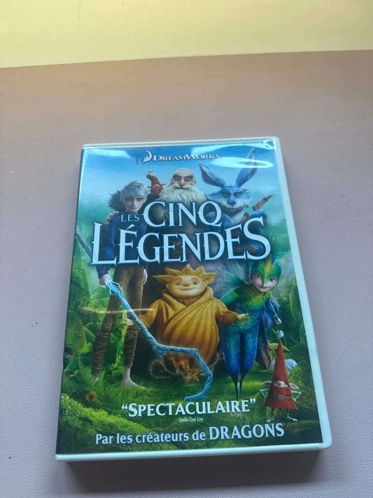 DVD DreamWorks – Les Cinq Légendes
